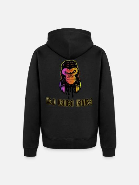 BimBim - Veste à capuche bio Premium Unisexe - noir
