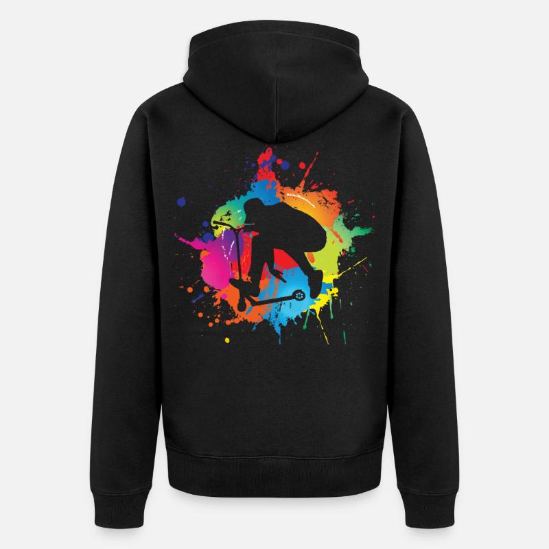 Scooter - Veste à capuche bio Premium Unisexe - noir