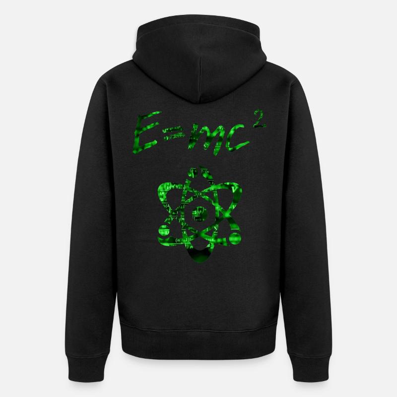 Atome/Formule - Veste à capuche bio Premium Unisexe - noir