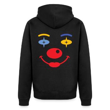 Costume de remplacement de carnaval Tenue de carnaval - Veste à capuche bio Premium Unisexe - noir - Dos - Nico (187cm)