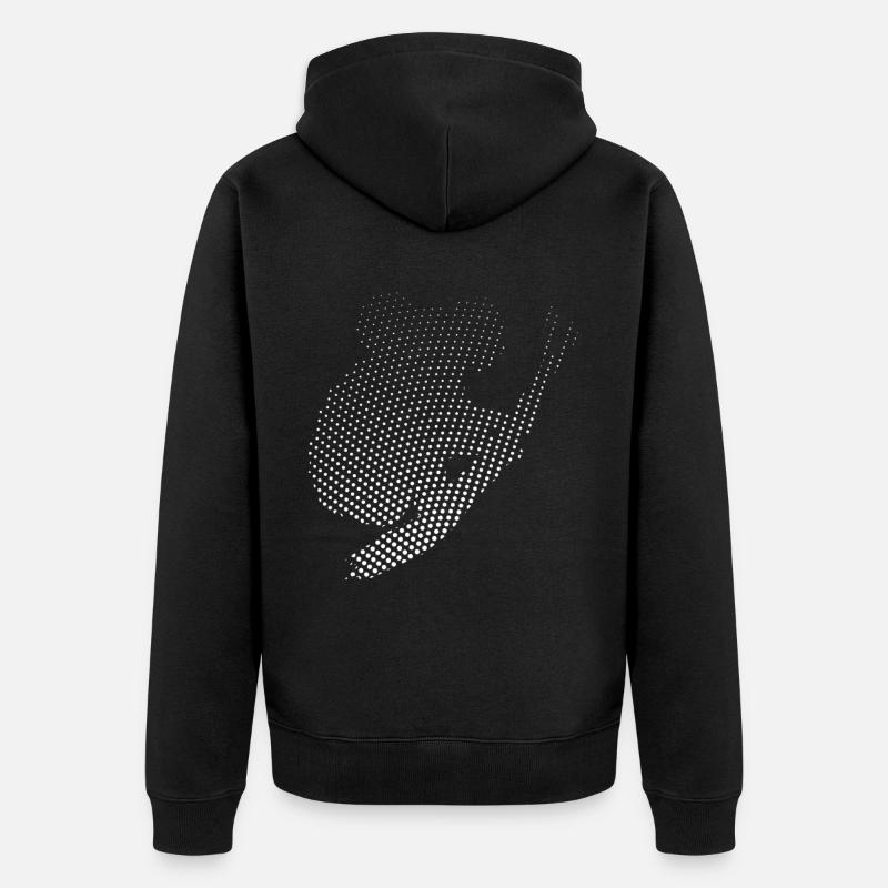 Koala - Veste à capuche bio Premium Unisexe - noir
