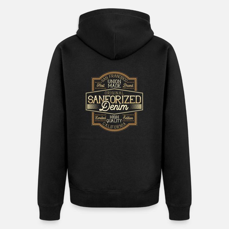 Paroles cool - Veste à capuche bio Premium Unisexe - noir