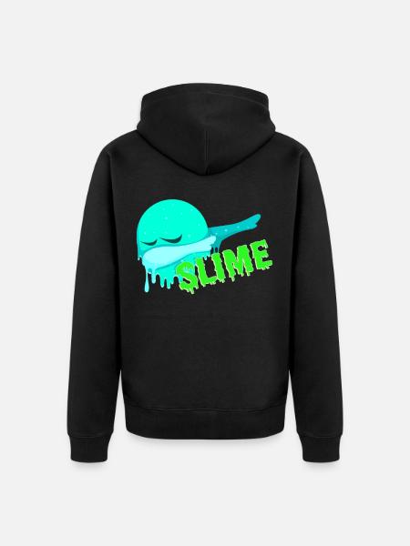 bave - Veste à capuche bio Premium Unisexe - noir