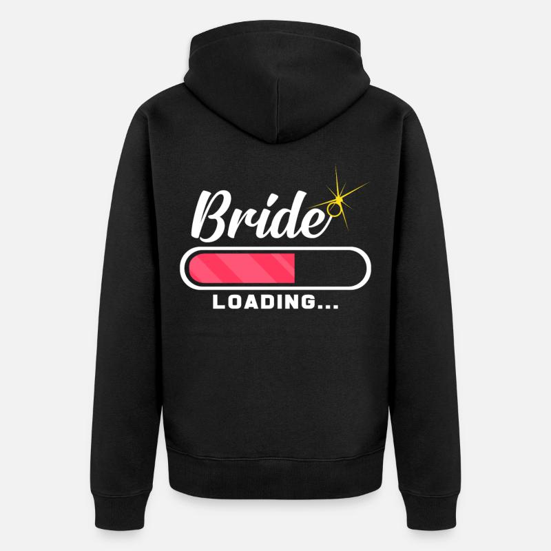 mariage - Veste à capuche bio Premium Unisexe - noir