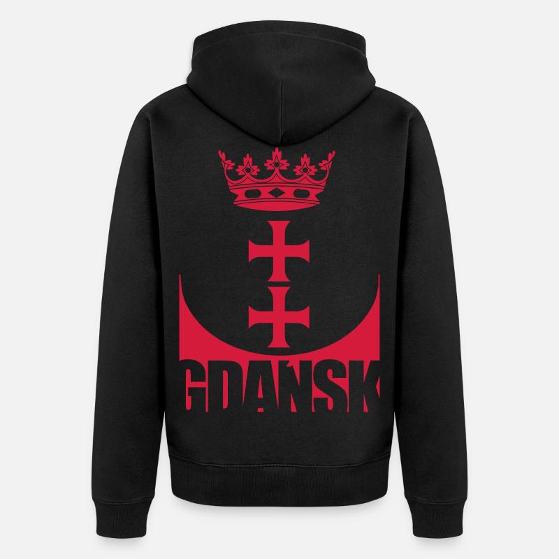 Danzig - Unisex Premium Bio Zip Hoodie - Schwarz