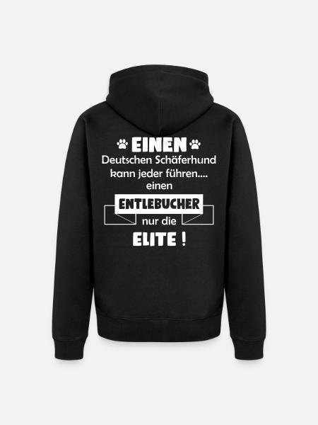 Entlebucher Sennenhund - Entlebucher - Unisex Premium Bio Zip Hoodie - Schwarz