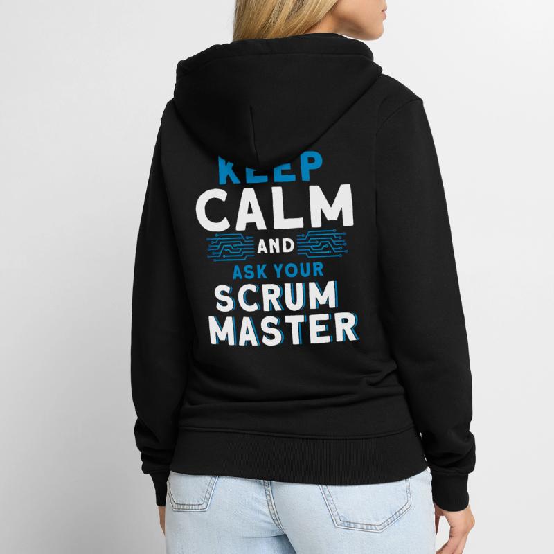 Puppet Chefs Programmer Scrum Master Geschenk Unisex Premium Bio Zip Hoodie