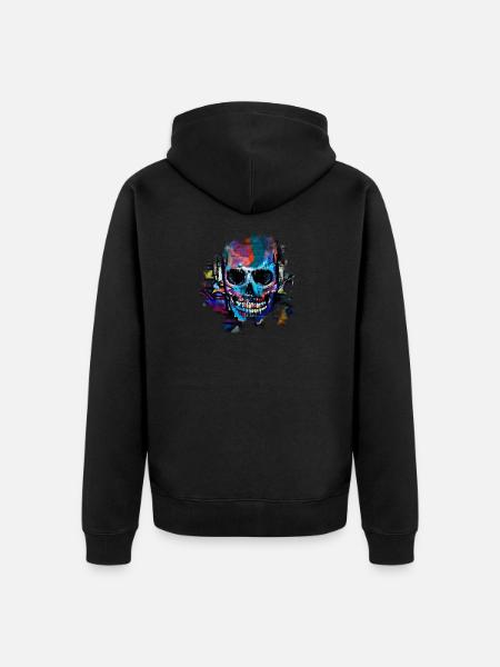 Graffiti - Veste à capuche bio Premium Unisexe - noir