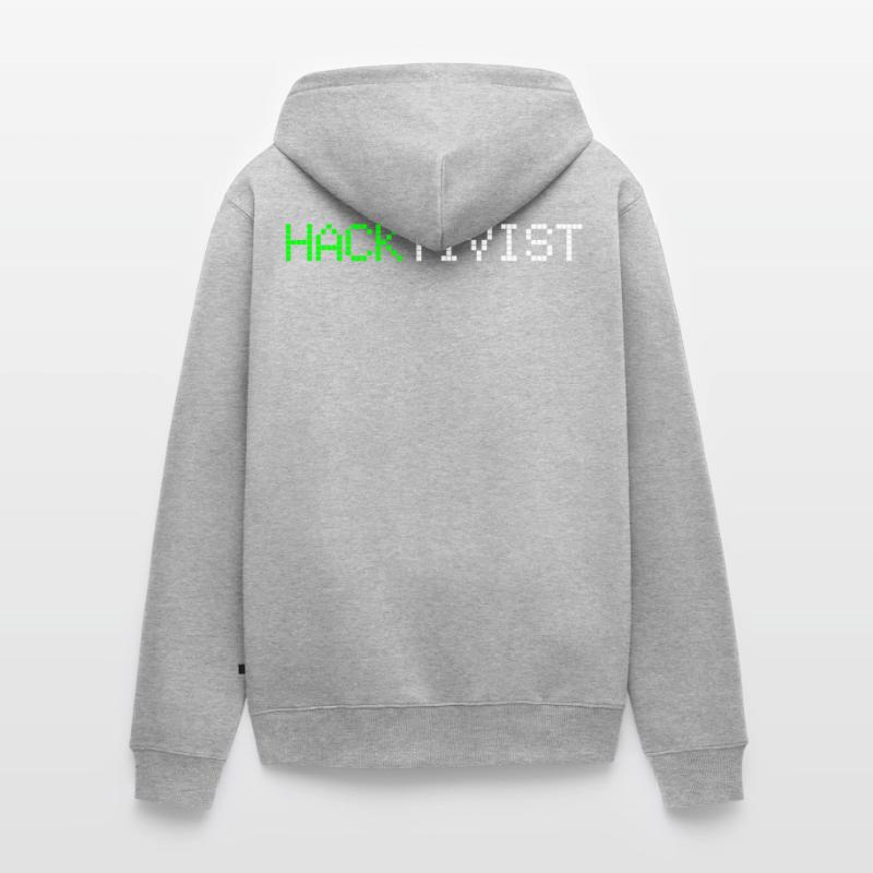 Hacktivist, Hacker, C++, Computer, Computer Science Unisex Premium Organic Zip Hoodie