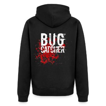 Exterminateur Insecticide Cadeau - Veste à capuche bio Premium Unisexe - noir - Dos - Nico (187cm)