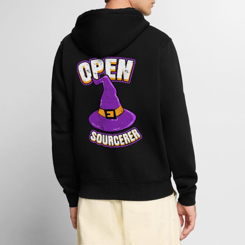 Programmeurs open source Hacker Veste à capuche bio Premium Unisexe