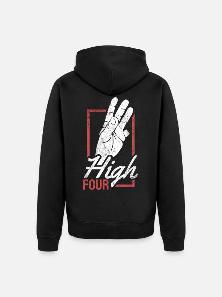 Finger amputation - Veste à capuche bio Premium Unisexe - noir
