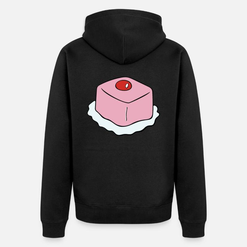 Punschkrapfen Autriche Vienne Oida - Veste à capuche bio Premium Unisexe - noir