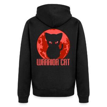 Karaté Arts Martiaux Escrimeur Guerrier Ninja - Veste à capuche bio Premium Unisexe - noir - Dos - Nico (187cm)