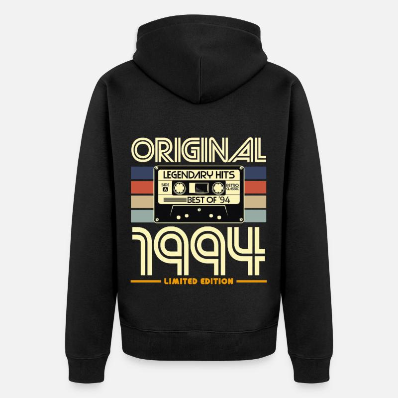 Original 1994 Legacy Cassette - Veste à capuche bio Premium Unisexe - noir