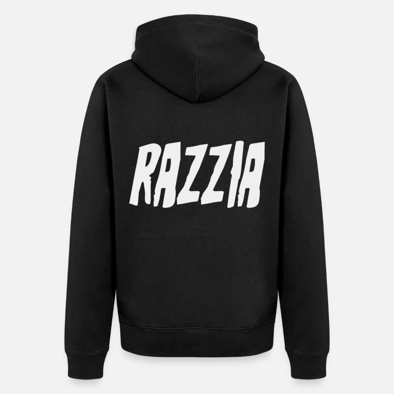 Opération et contrôle Raid - Veste à capuche bio Premium Unisexe - noir