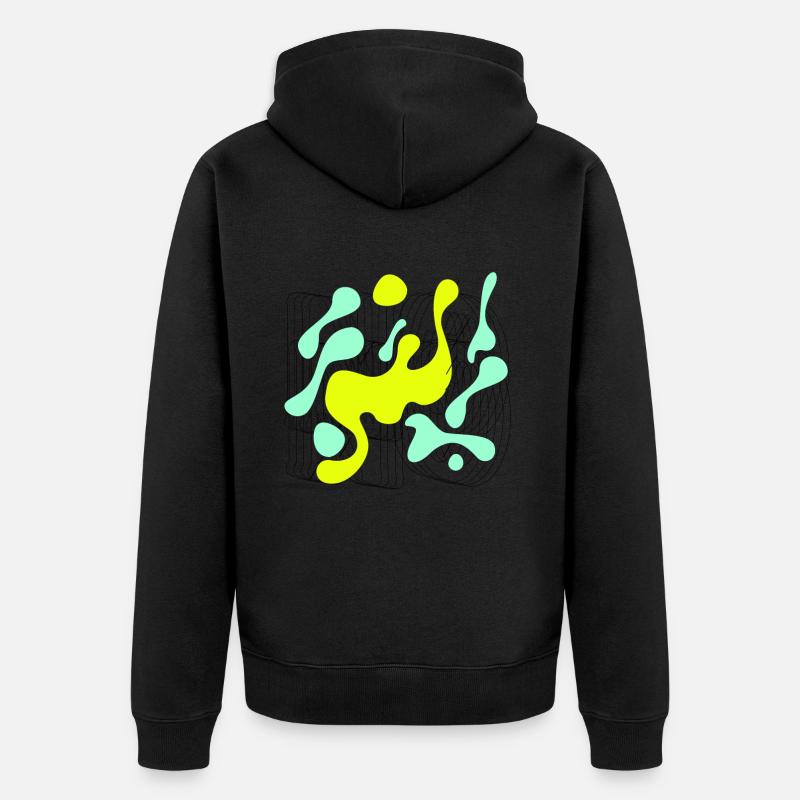 pas du tout - Veste à capuche bio Premium Unisexe - noir