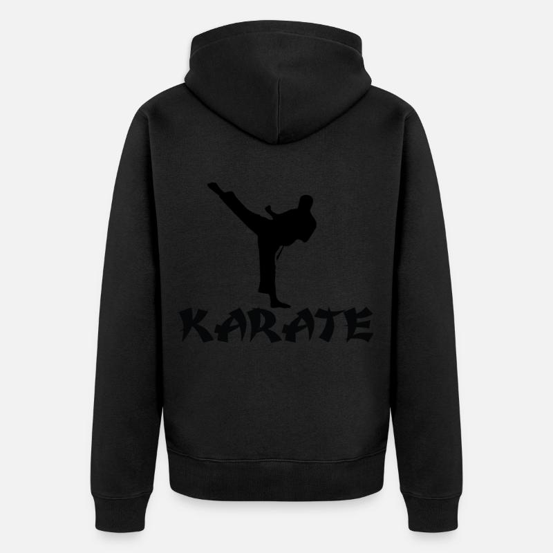 Karate - Veste à capuche bio Premium Unisexe - undefined