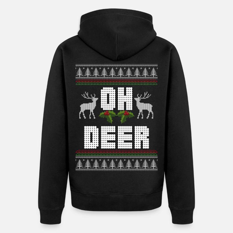 mon Dieu - Veste à capuche bio Premium Unisexe - noir