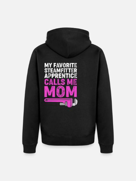 Industrial Locksmith Pipe - Unisex Premium Organic Zip Hoodie - black