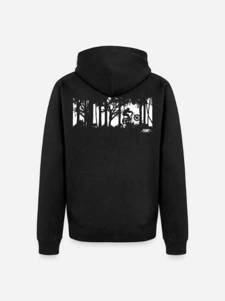 Werewolf - Veste à capuche bio Premium Unisexe - noir