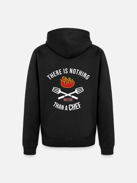 Chef - Chef - Chef - Unisex Premium Organic Zip Hoodie - black