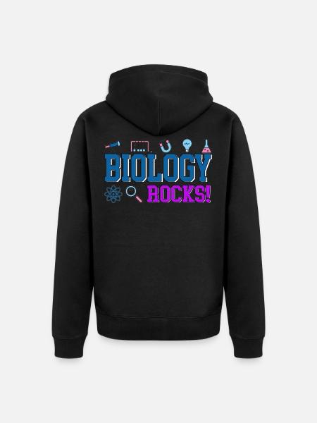 biologie - Veste à capuche bio Premium Unisexe - noir
