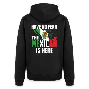 mexicain - Veste à capuche bio Premium Unisexe - noir - Dos - Nico (187cm)
