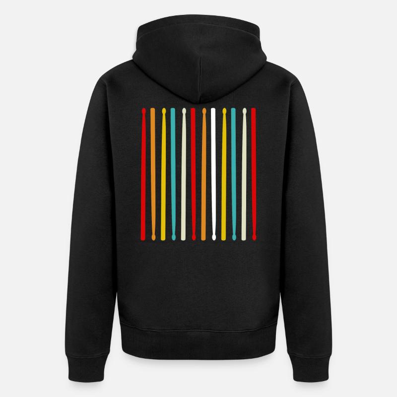 pilons - Veste à capuche bio Premium Unisexe - noir