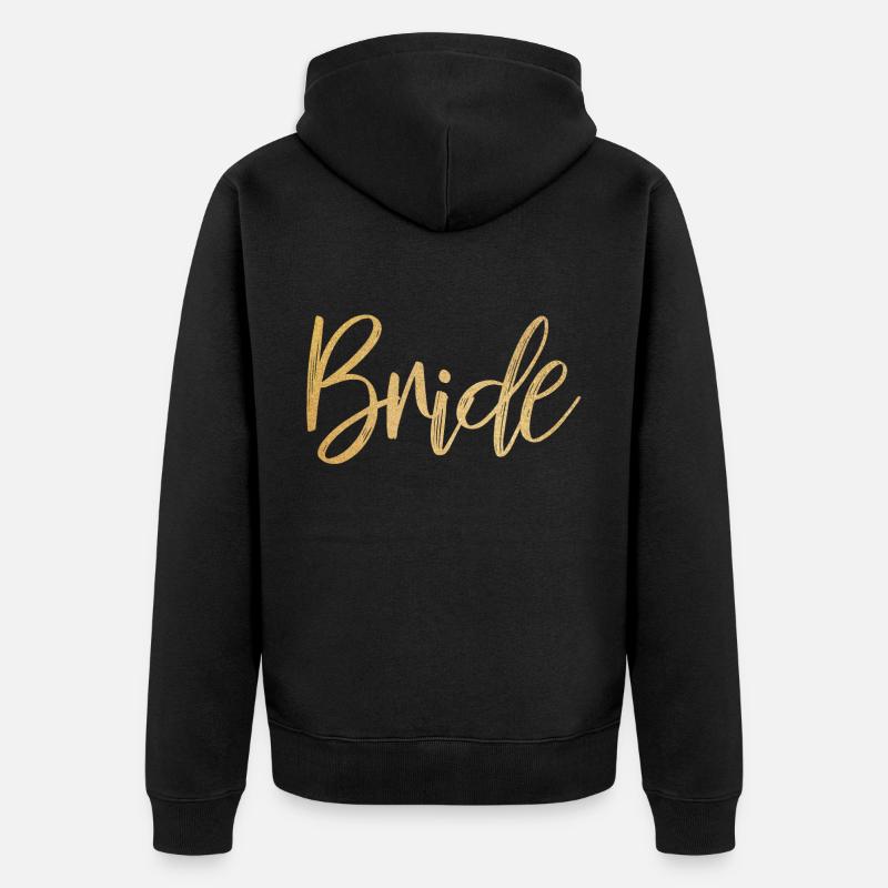 Enterrement de vie de garçon - Veste à capuche bio Premium Unisexe - noir