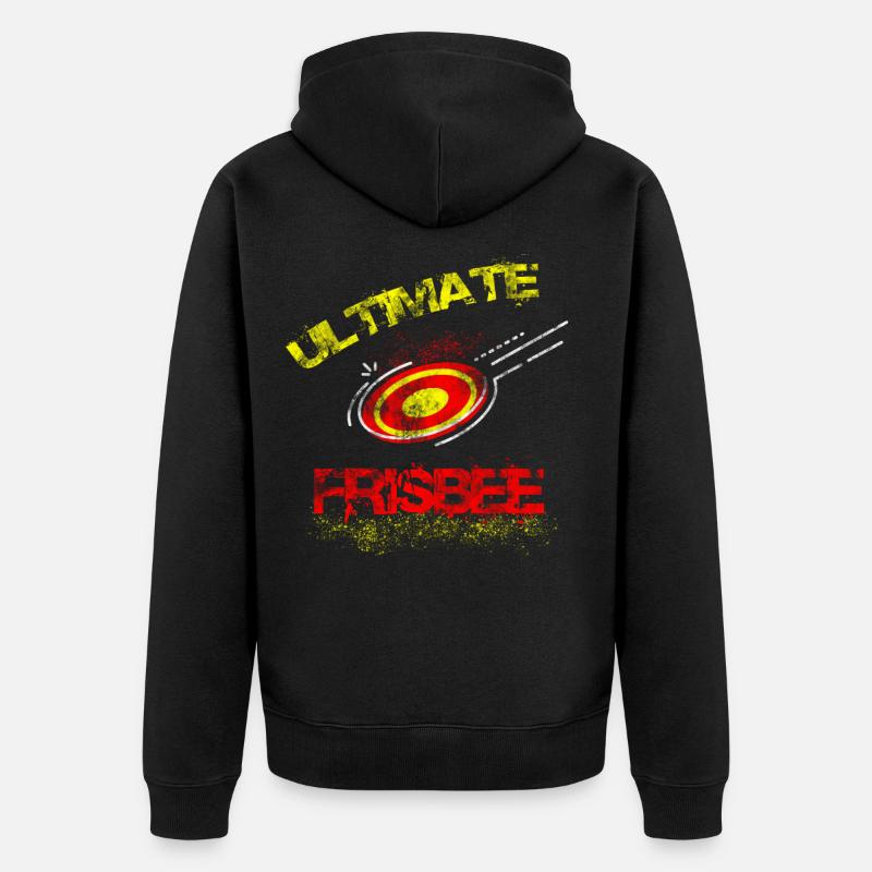 frisbee - Veste à capuche bio Premium Unisexe - noir