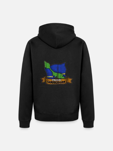 Curacao Curacao Willemstad - Unisex Premium Organic Zip Hoodie - black