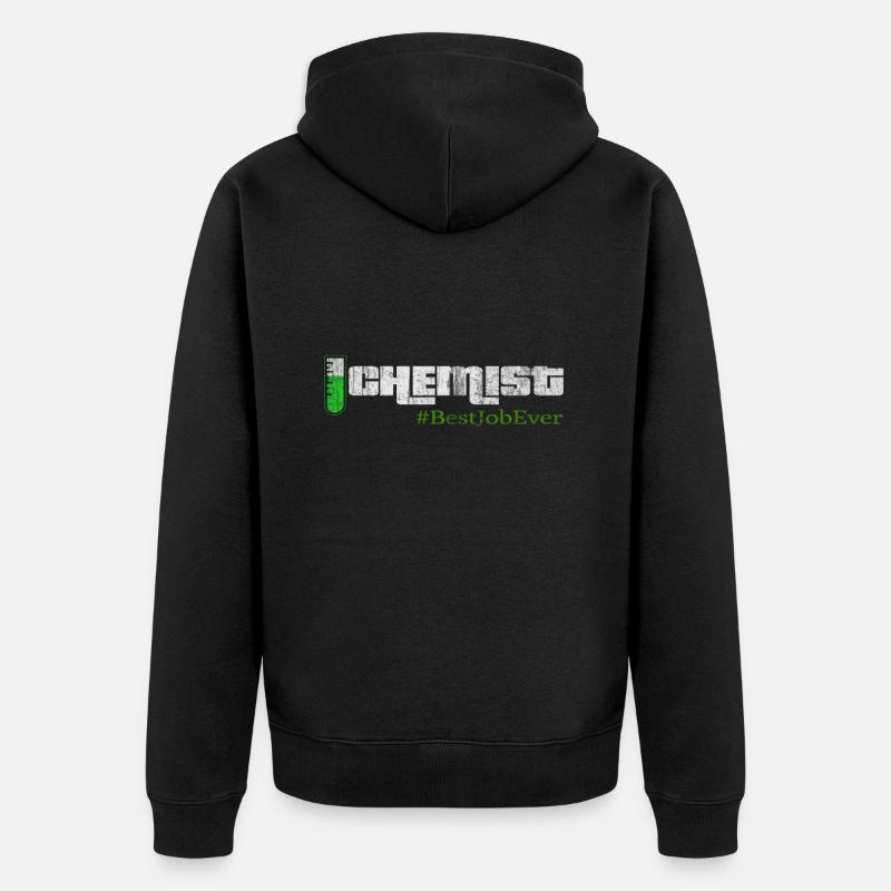 Chimie chimie science - Veste à capuche bio Premium Unisexe - noir