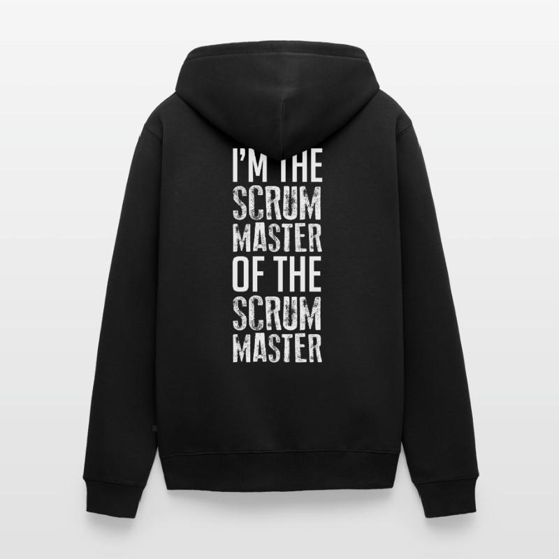 Scrum Master Software Docker Geek Agile Unisex Premium Organic Zip Hoodie