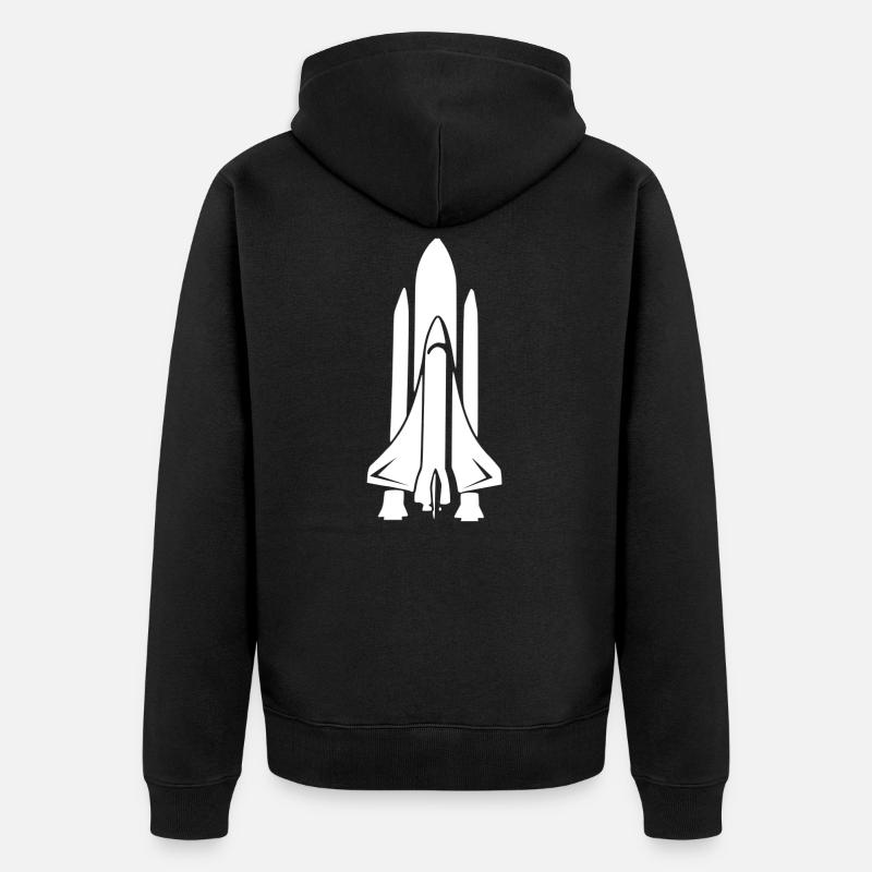 Missile - Veste à capuche bio Premium Unisexe - noir