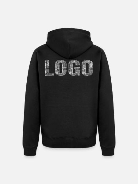 Logopäde, Sprachtherapeut, Logopädie - Unisex Premium Bio Zip Hoodie - Schwarz