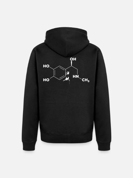 Climbing Adrenaline, Climbing, Climbing - Unisex Premium Organic Zip Hoodie - black