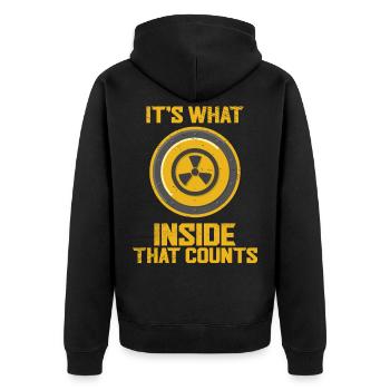 Radiology Technologist Radiology Radiologists - Unisex Premium Organic Zip Hoodie - black - Back - Nico (187cm)