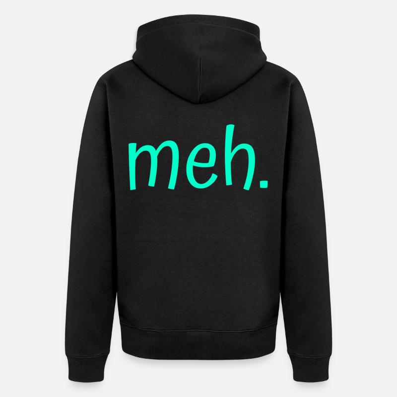 me dit - Veste à capuche bio Premium Unisexe - noir