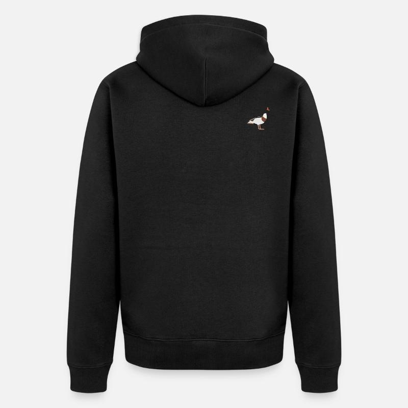 Brandgans - Veste à capuche bio Premium Unisexe - noir
