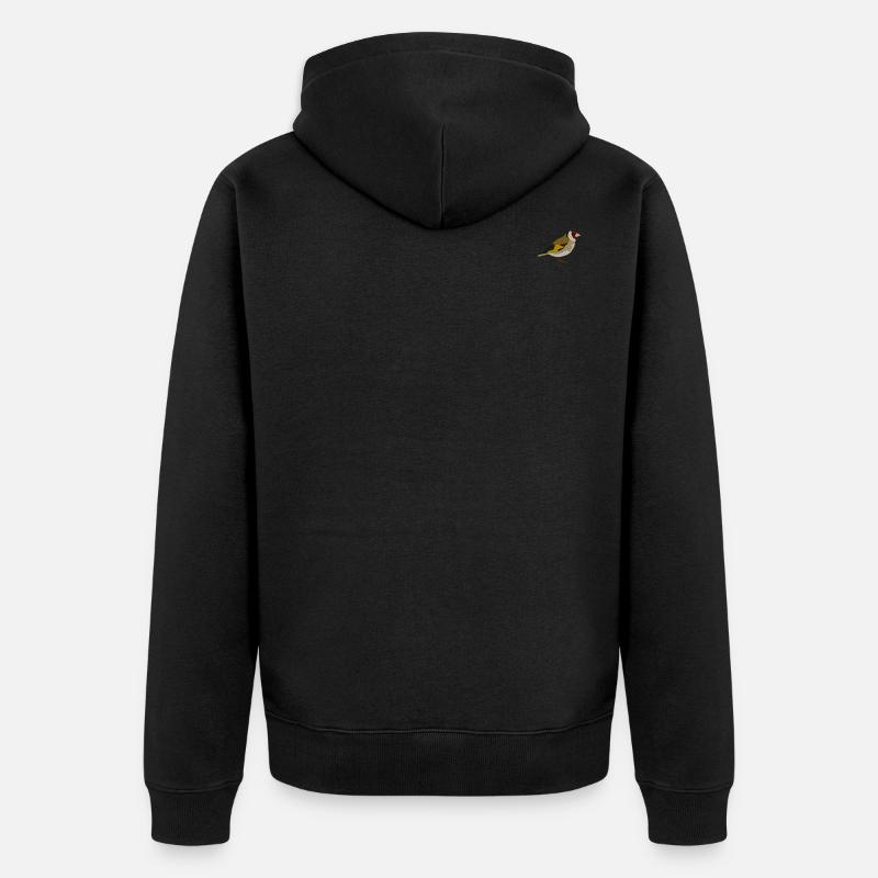 Stieglitz - Veste à capuche bio Premium Unisexe - noir