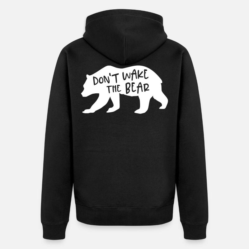 porter - Veste à capuche bio Premium Unisexe - noir