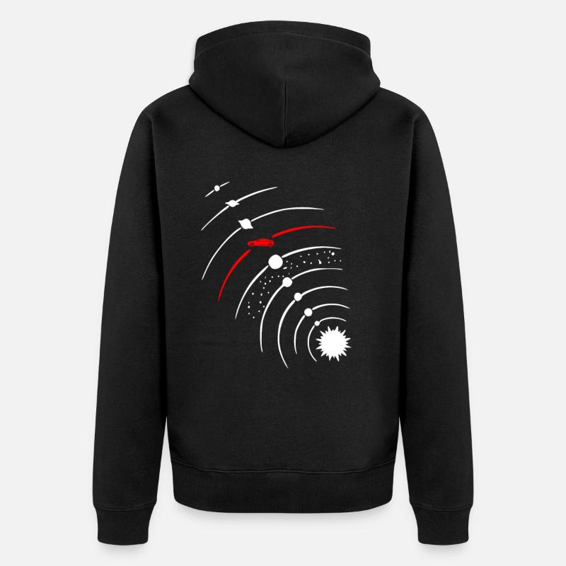 blockedTitle - Veste à capuche bio Premium Unisexe - noir