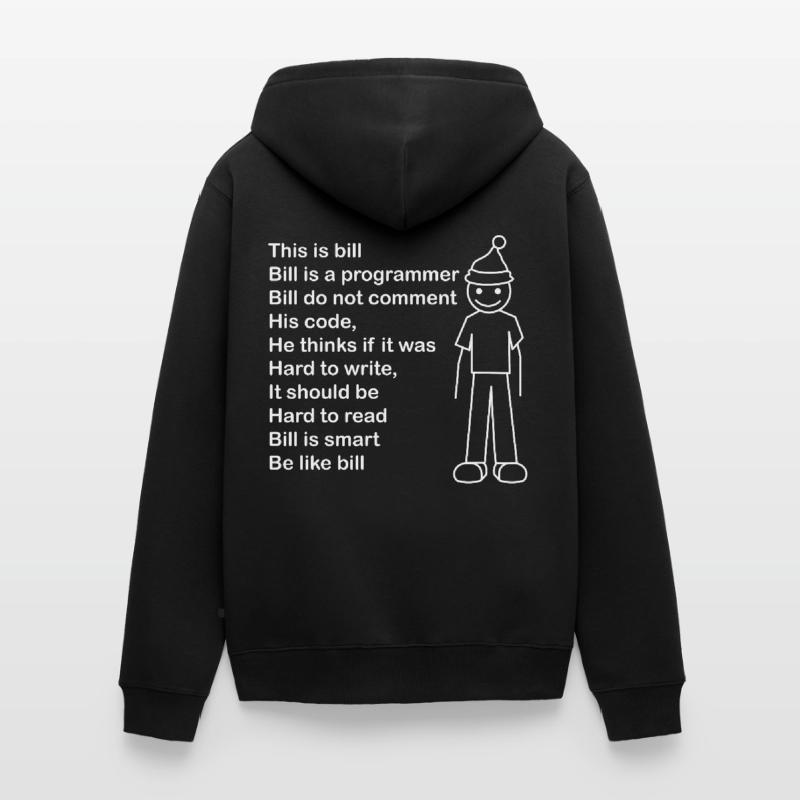 Programmer for Developers Developer Lustiger Unisex Premium Organic Zip Hoodie
