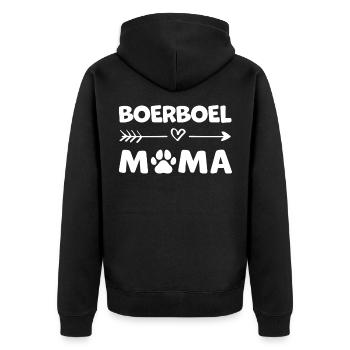Boerboel Maman paysandogge cadeau cadeau - Veste à capuche bio Premium Unisexe - noir - Dos - Nico (187cm)