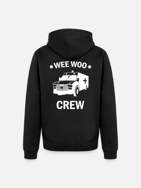 Paramedic paramedic told - Unisex Premium Organic Zip Hoodie - black
