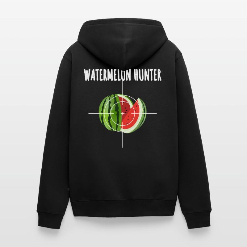watermelon evolution développement un pastèque Veste à capuche bio Premium Unisexe