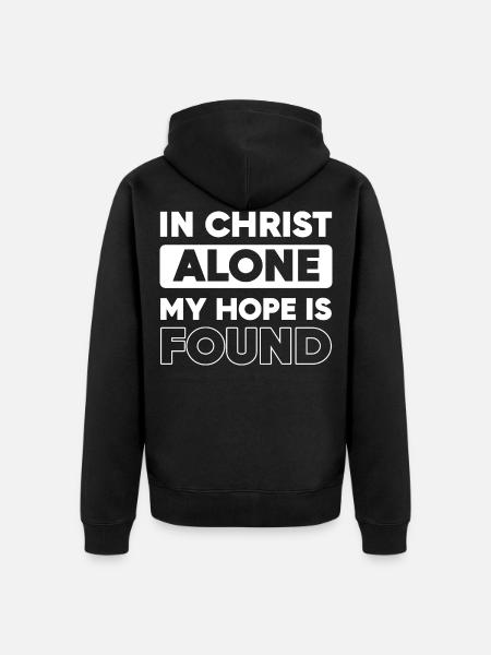 Bible Bible Verse - Unisex Premium Organic Zip Hoodie - black