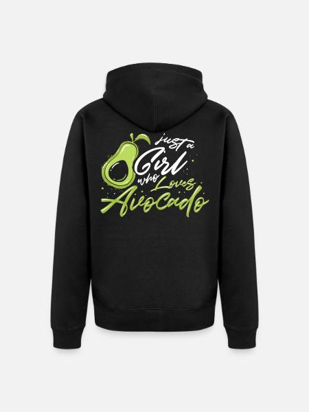 Avocado - Veste à capuche bio Premium Unisexe - noir