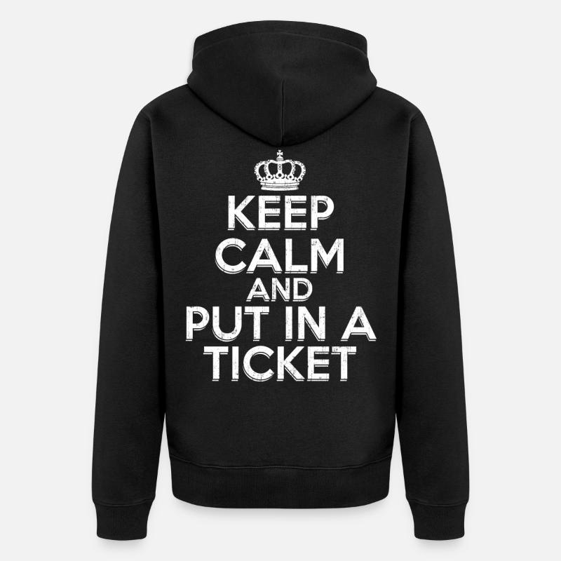 Coder Software Développeur - Veste à capuche bio Premium Unisexe - noir